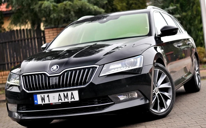Skoda Superb cena 91500 przebieg: 181000, rok produkcji 2018 z Płock małe 704